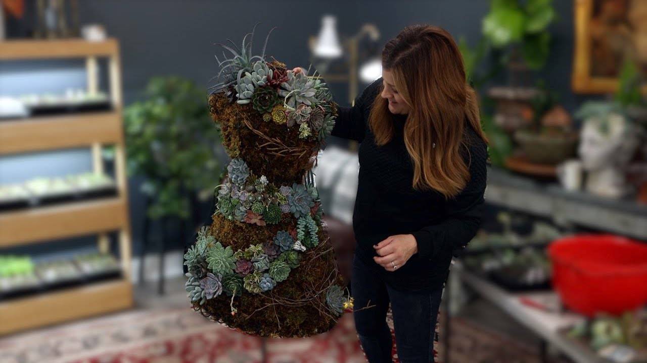 Planting Succulents in a Dress Form: A Unique and Stylish DIY Project