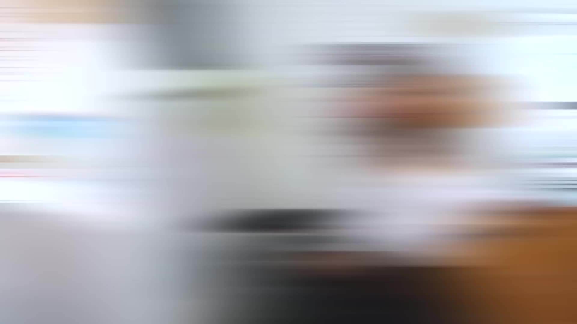 Vacuuming the office floor