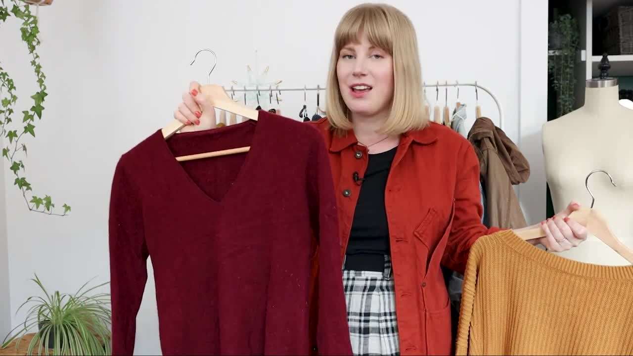 Eco-friendly fashion items made from sustainable materials