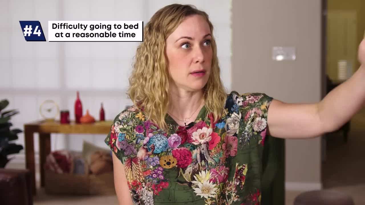 Image illustrating good sleep hygiene habits