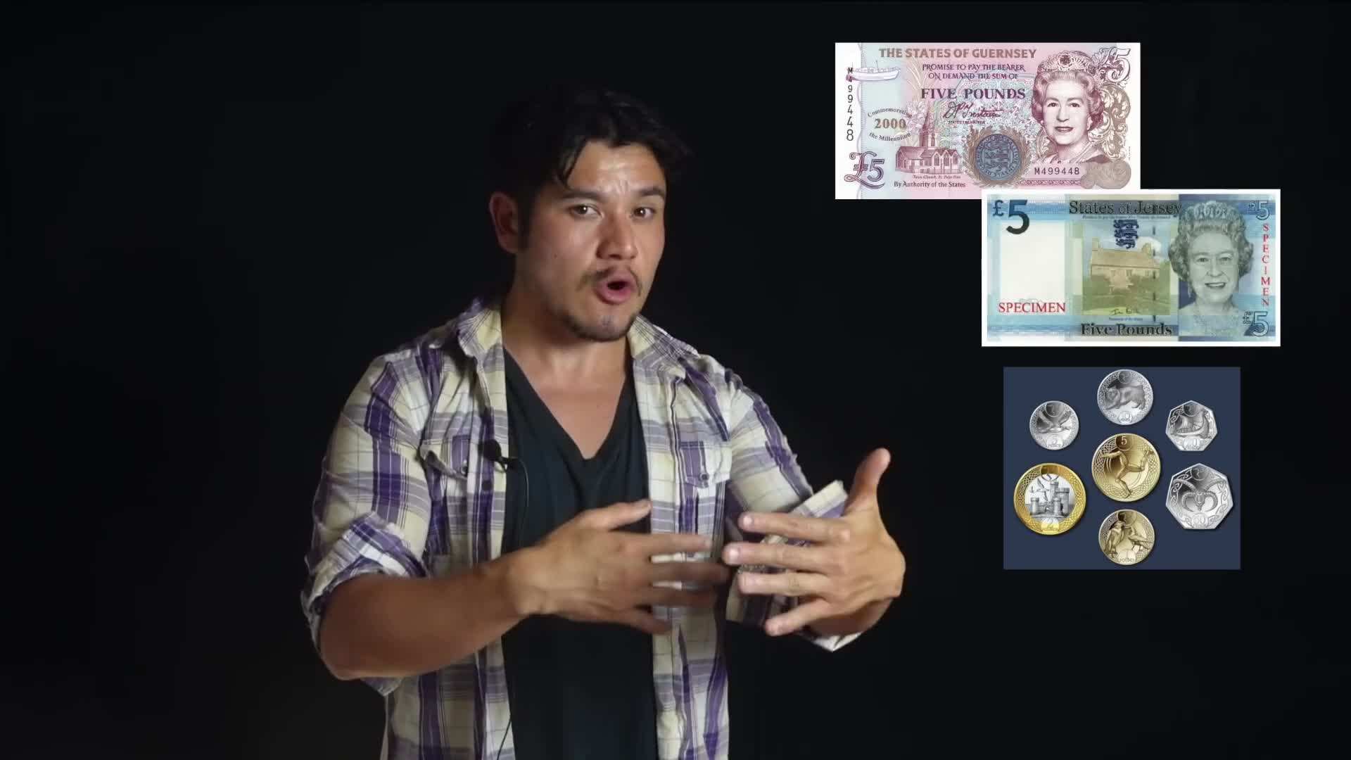 Beautiful aerial view of the Scottish Highlands