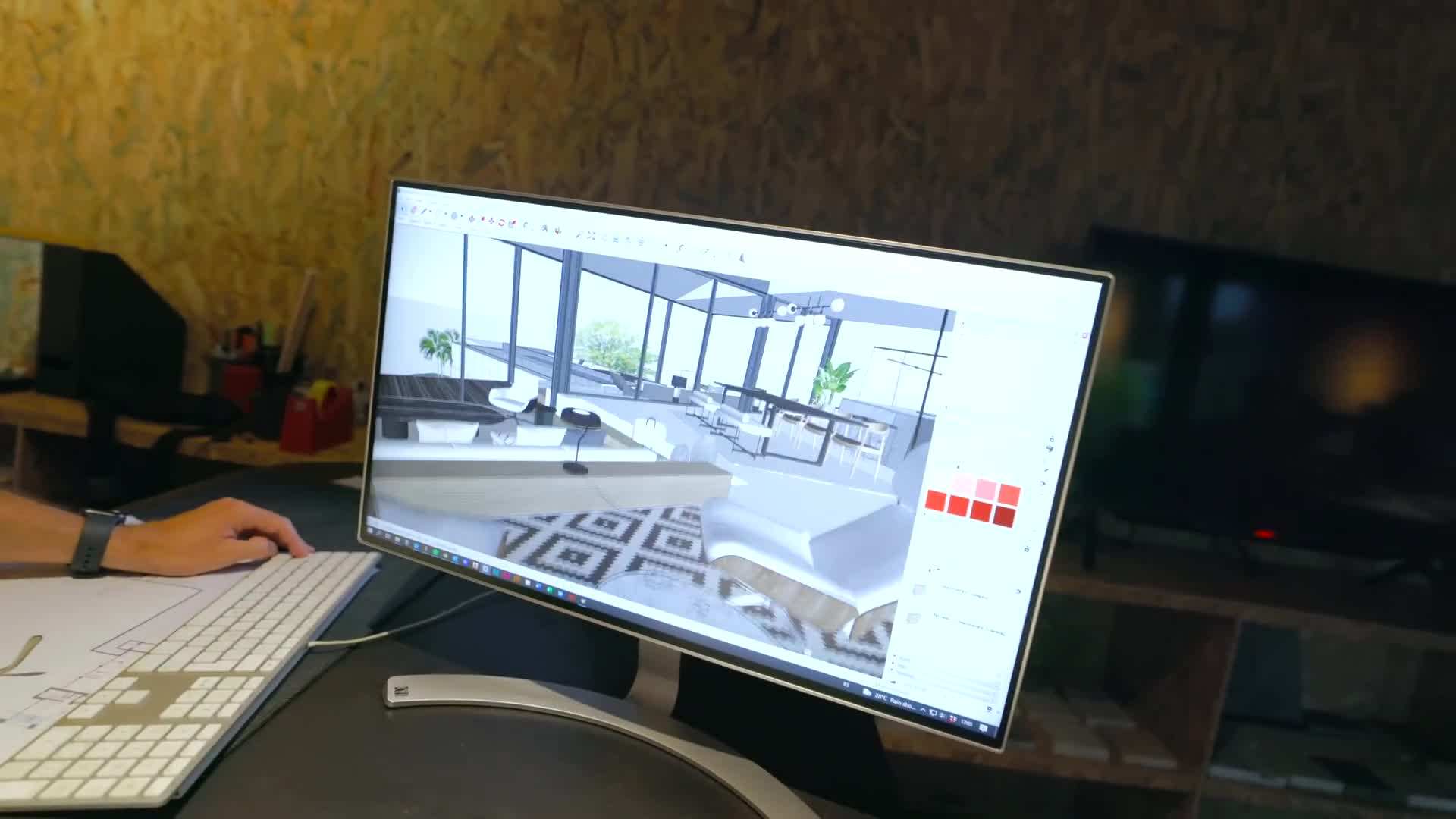 Bali tourism staff providing information on health protocols