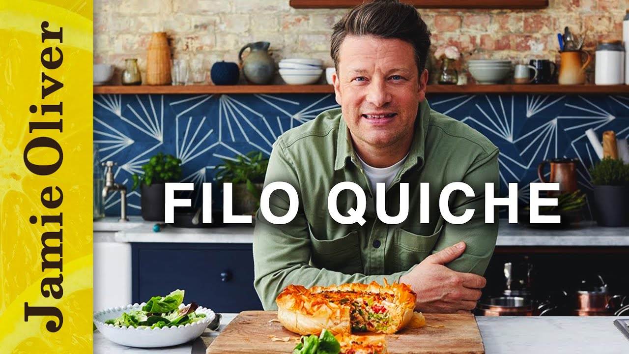 Delicious and Easy Filo Quiche Recipe | Jamie Oliver