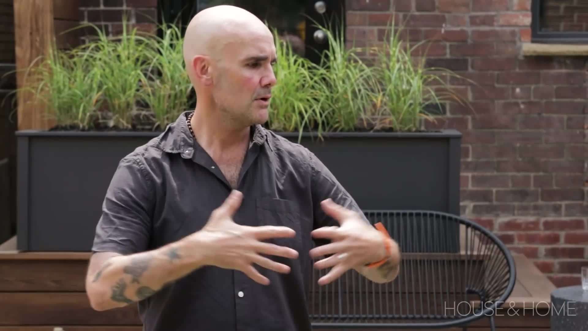 Incorporating modern furniture and decor complements the traditional architecture.