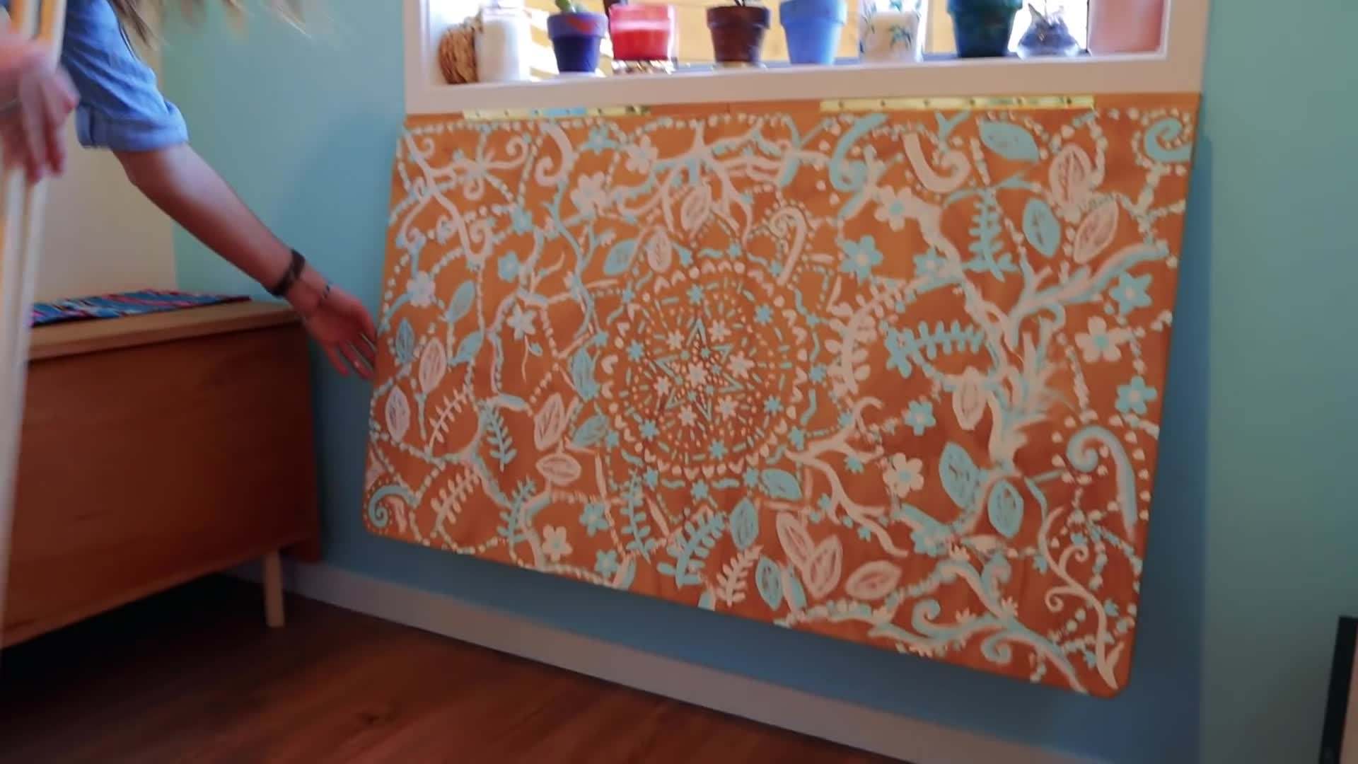 Tiny house on wheels parked amidst natural scenery