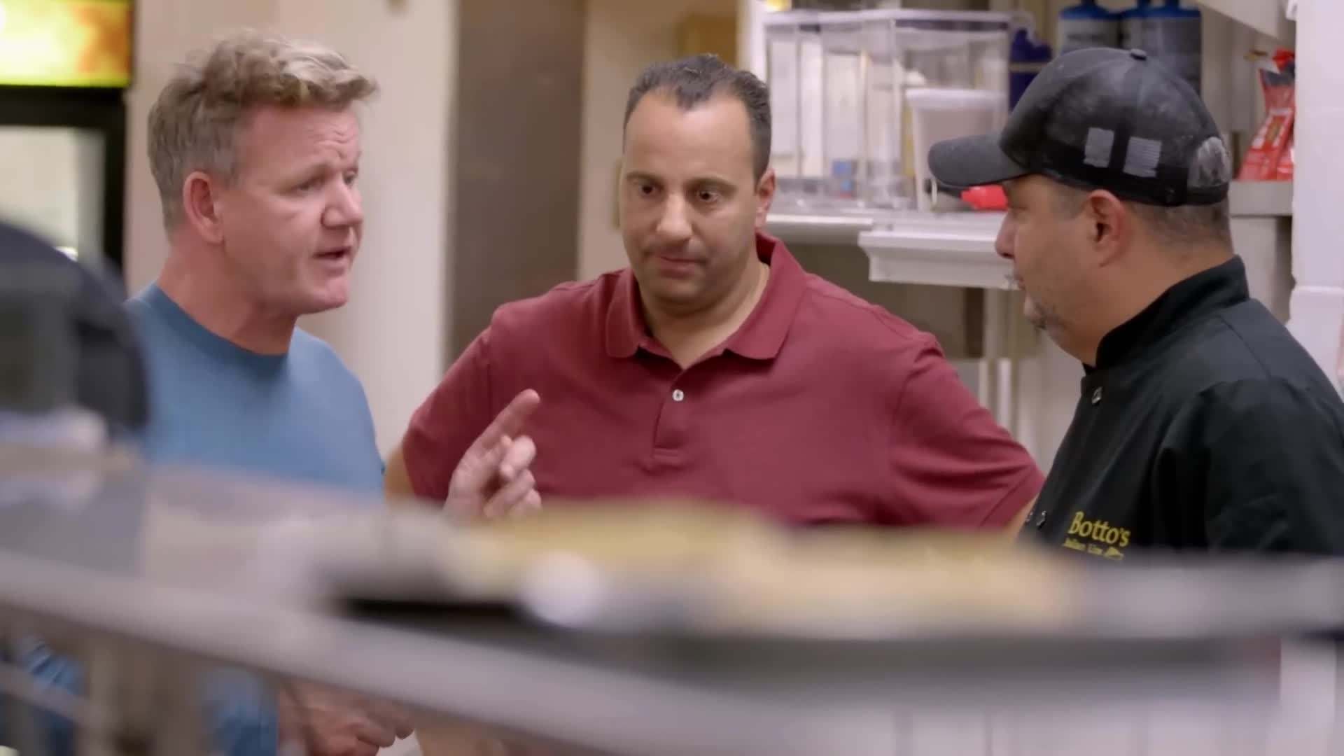 Before and after transformation of a restaurant's interior