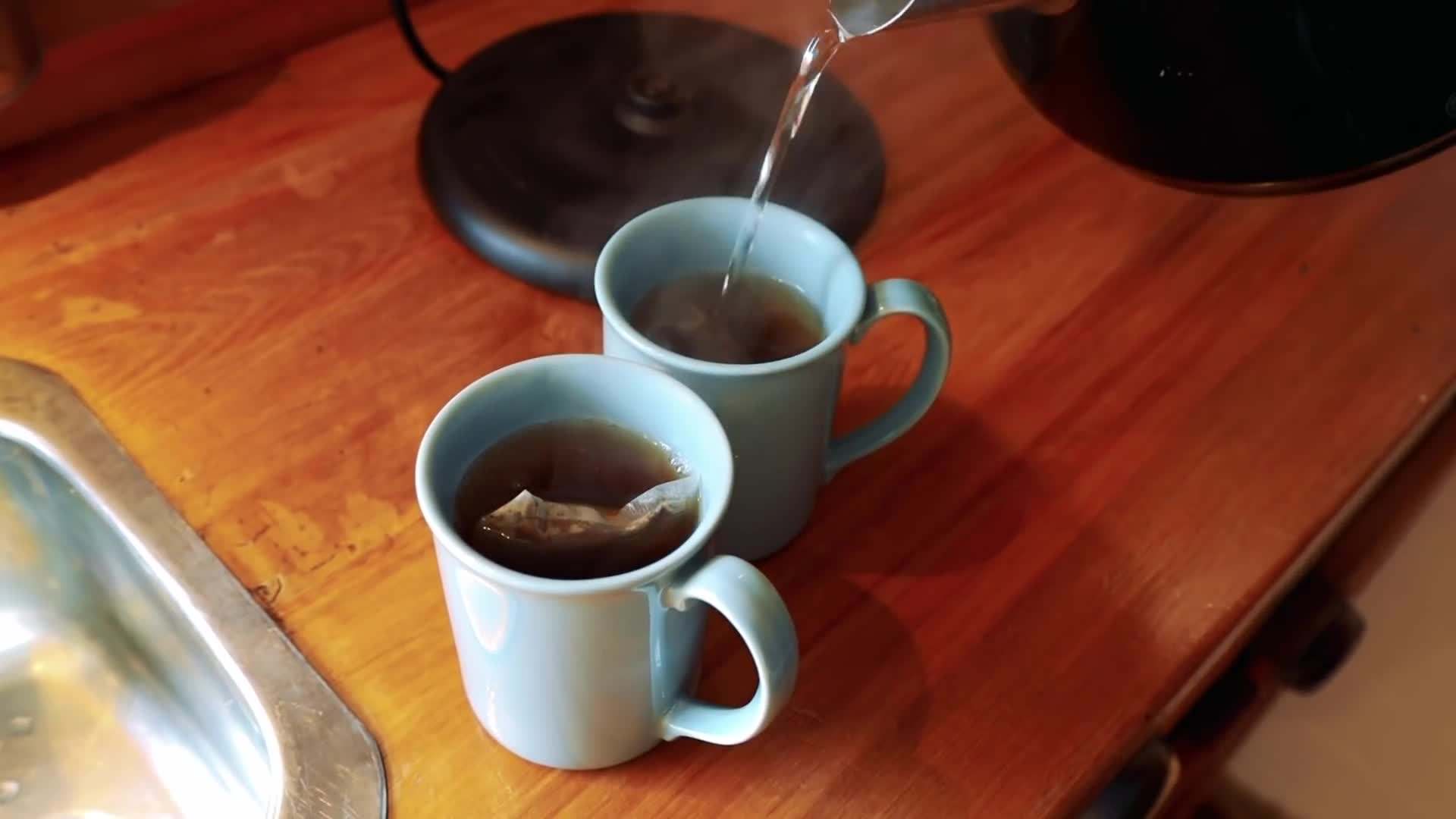 Front Porch of a Colonial Cottage Style Airbnb Tiny House