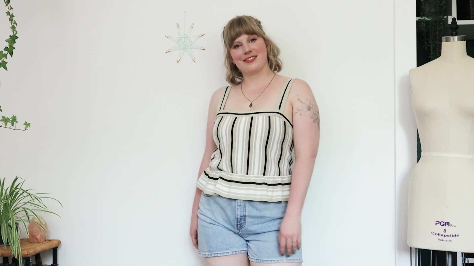 Vintage denim shorts