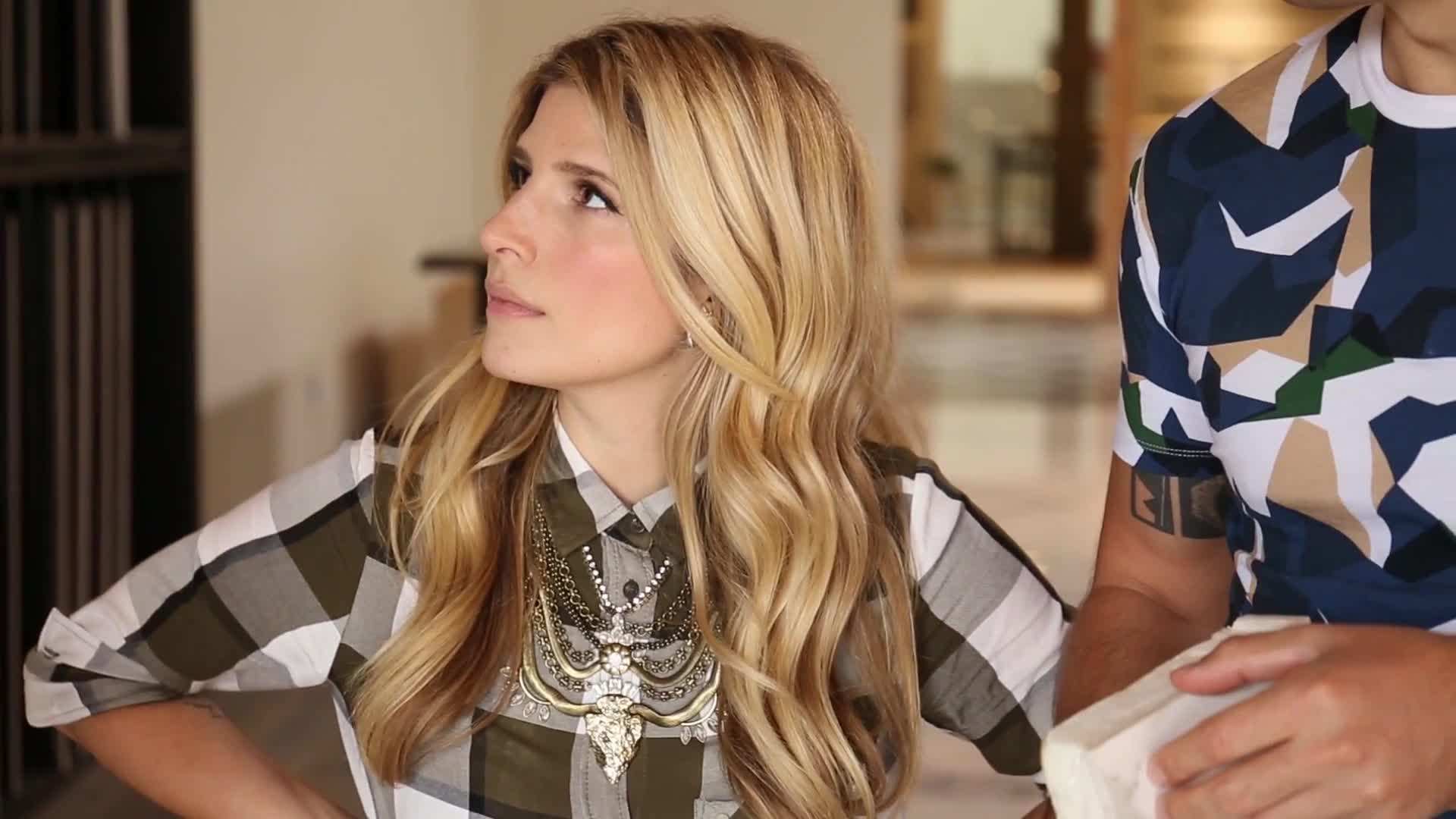 Patterned tiles on a bathroom floor