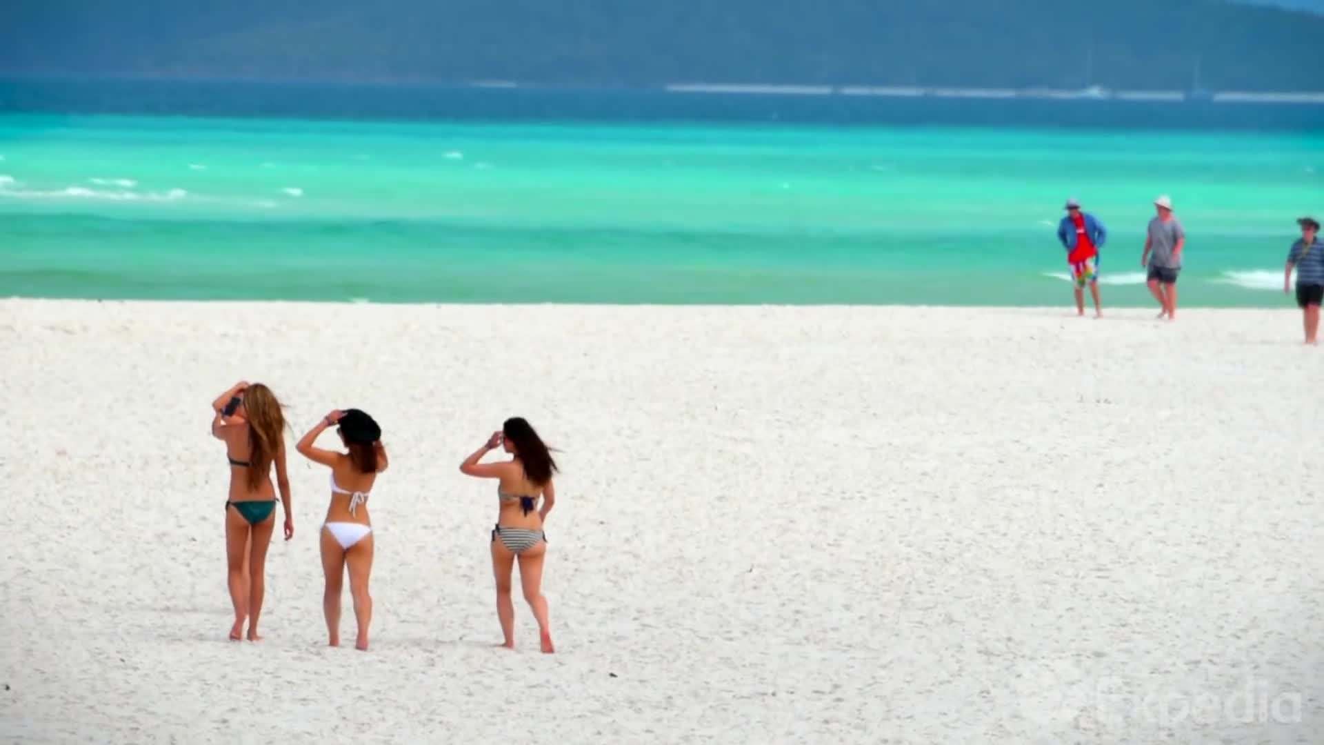 Hiking in the rainforest