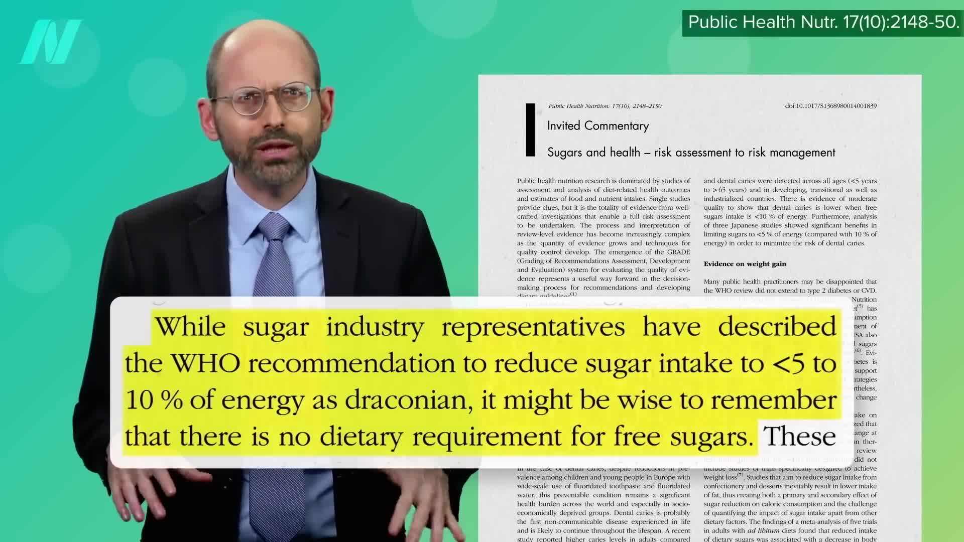 Image showing a food label with added sugar content
