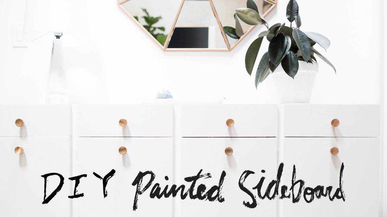 DIY Painted Wood Sideboard: Transform Your Furniture from Basic to Sophisticated