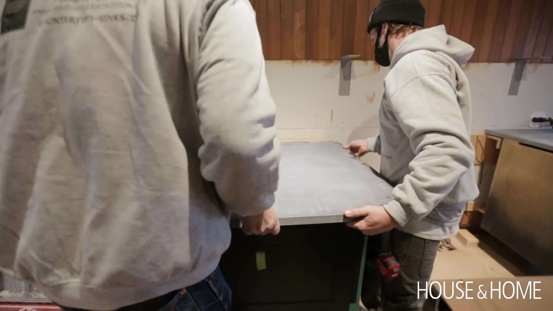 Kitchen counters with elegant finishes