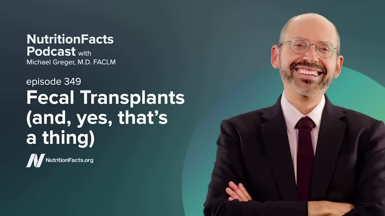 Infographic showcasing the gut-brain connection and the potential of fecal transplants in mental health