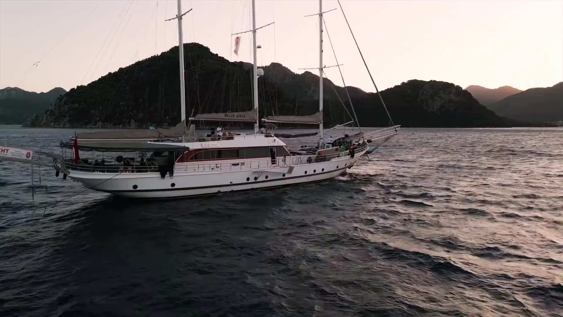 The crystal-clear turquoise waters of the Aegean Sea