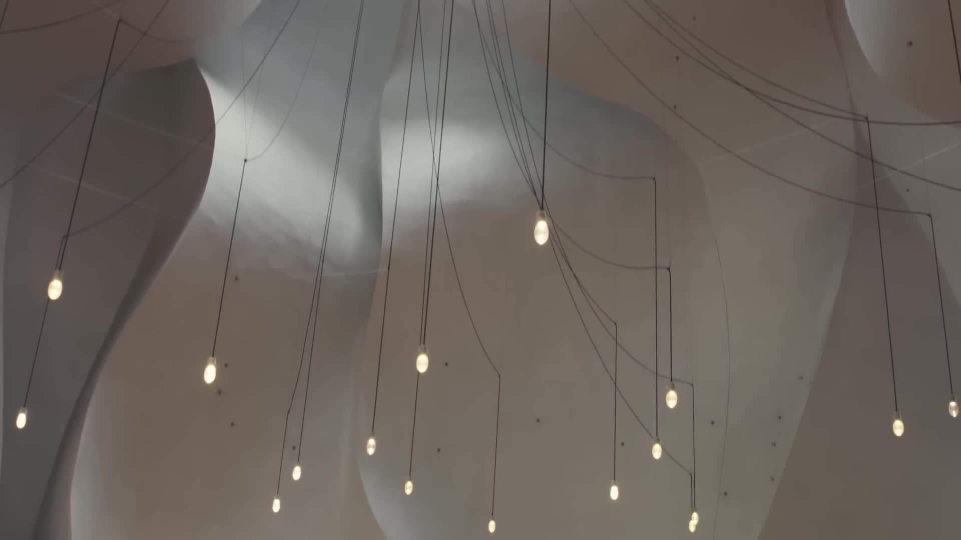 Carefully placed instruments on stage