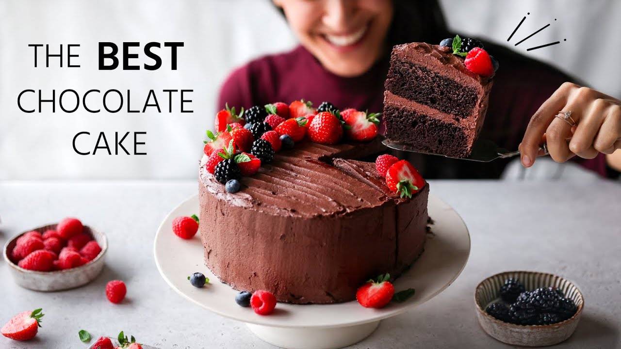 The Best Eggless, Dairy-free, Vegan Chocolate Cake Recipe