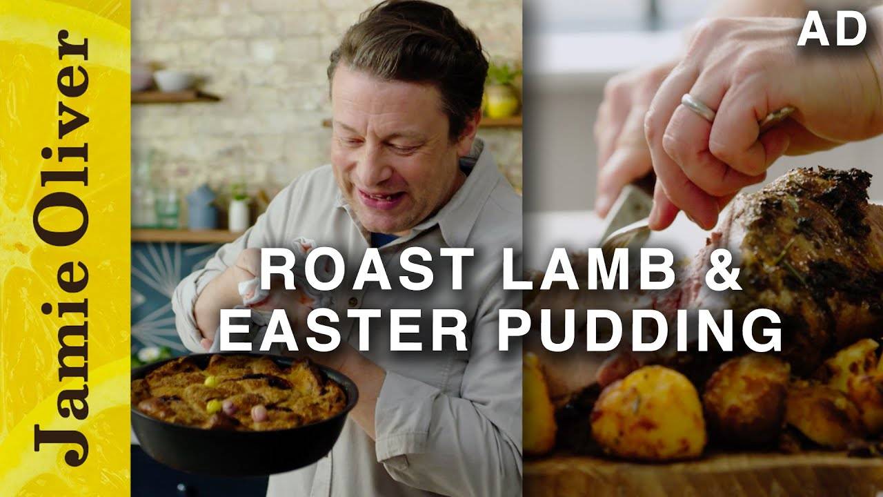 Delicious Easter Recipes: Roast Leg of Lamb & Easter Pudding
