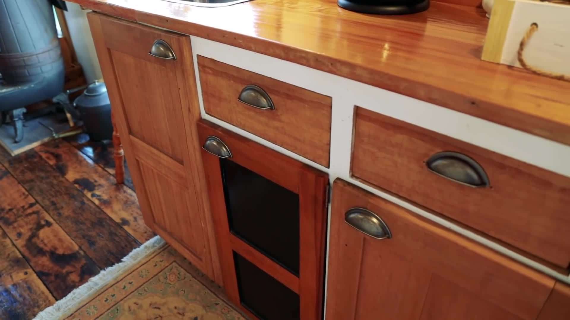 Interior Design of a Colonial Cottage Style Tiny House