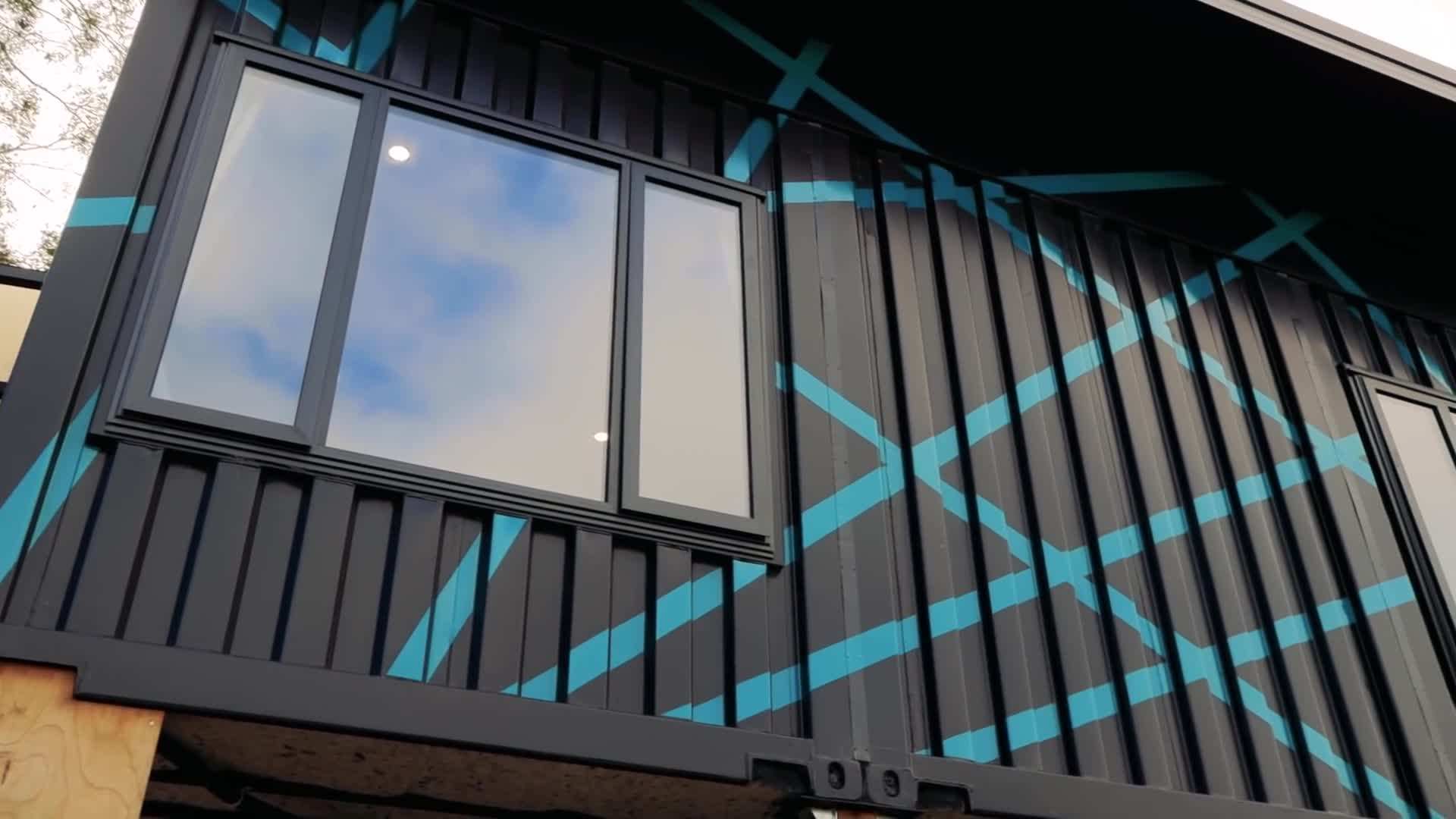 Solar panels installed on the roof, generating clean and renewable energy for the home