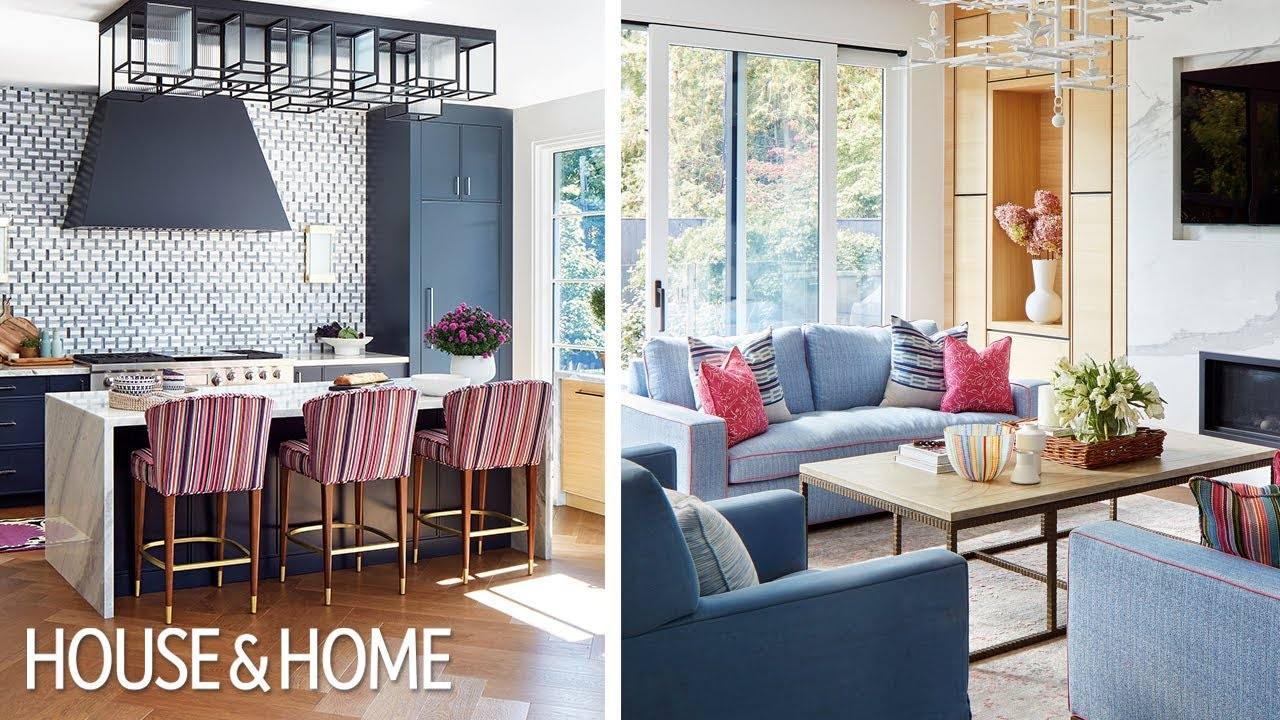 This Stunning Colorful Family Home Packs A Punch: A House & Home Makeover