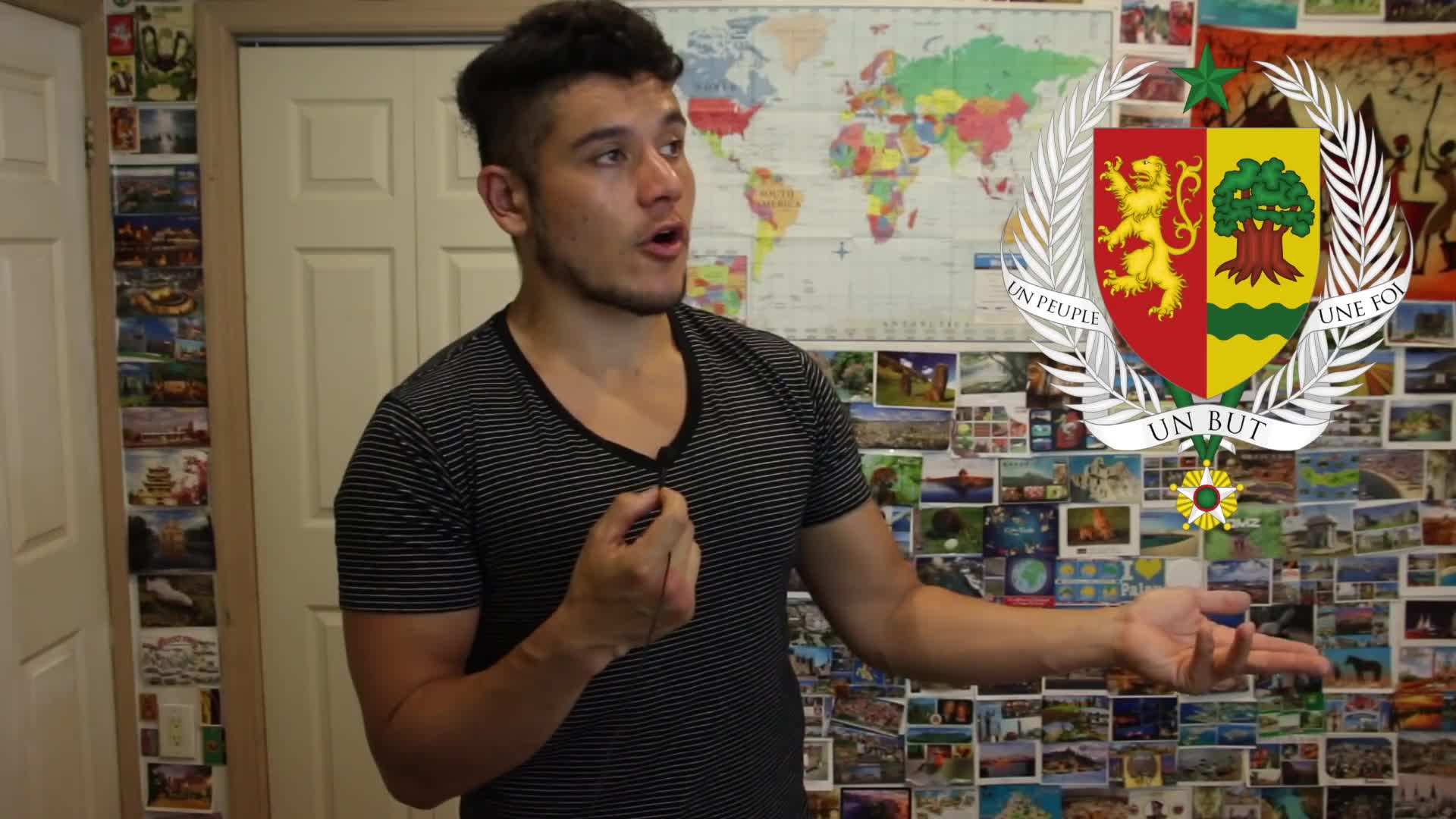 Traditional wrestling match during the Festival of Saint Louis