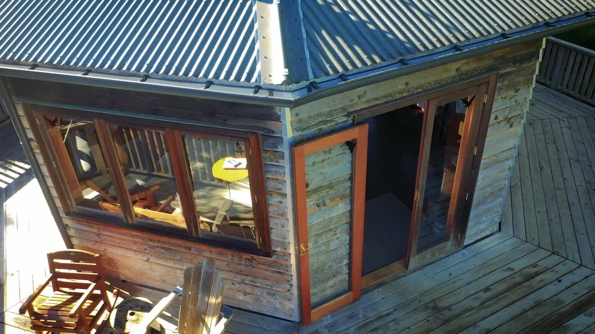 Breathtaking views of the surrounding forest