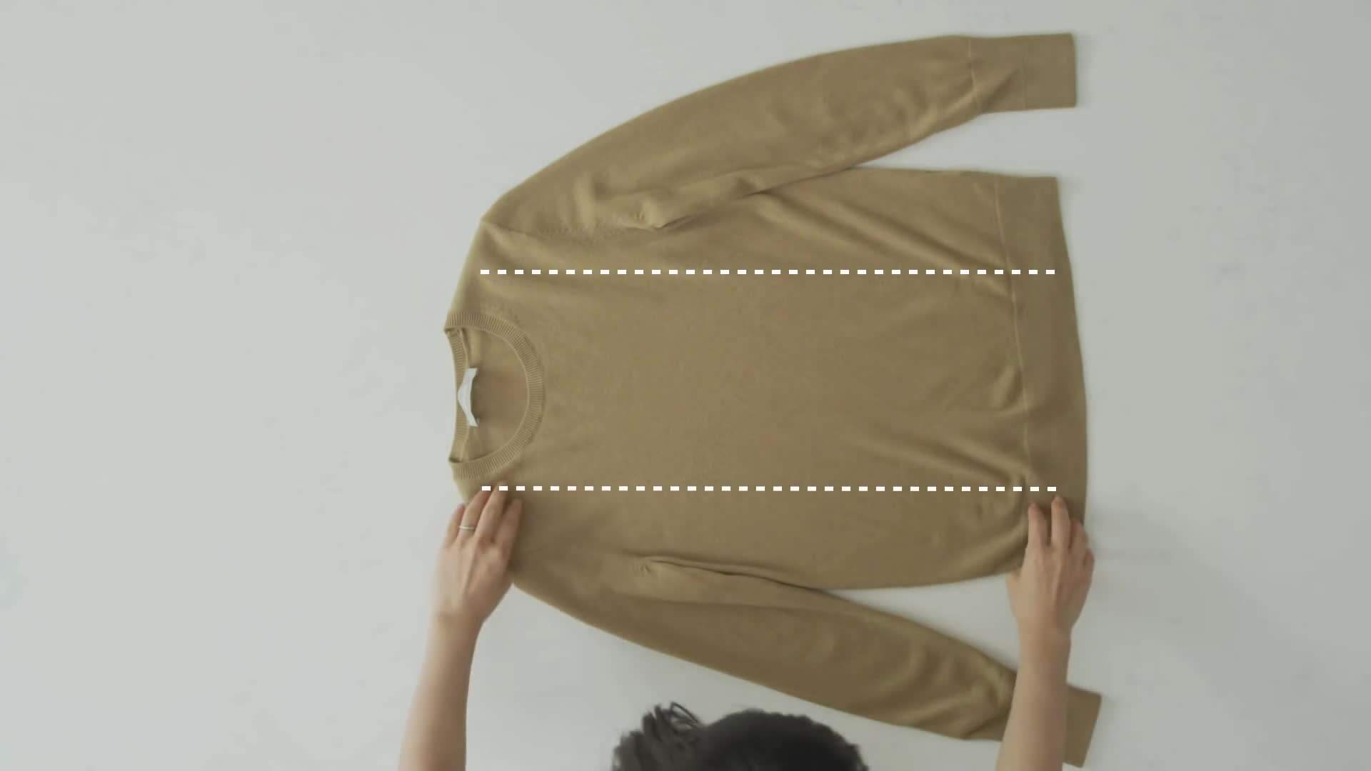 Marie Kondo folding pants