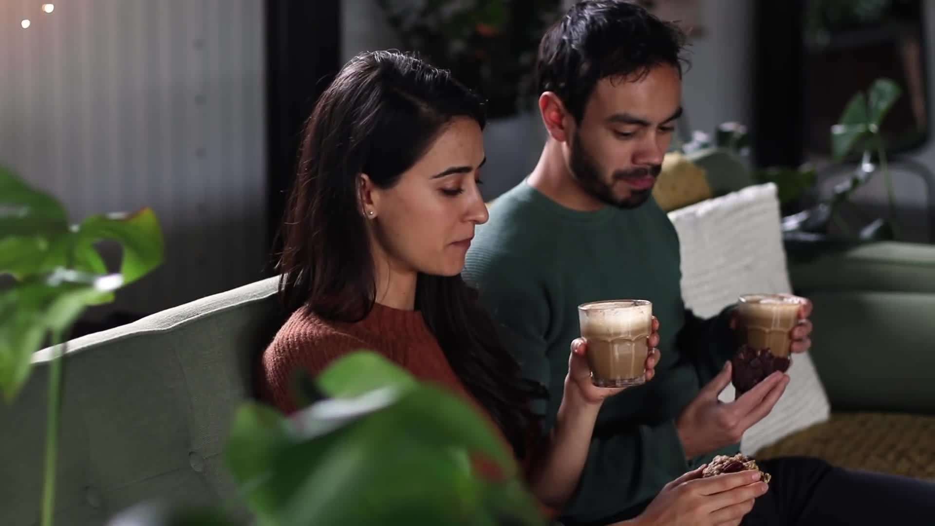 Frothing plant-based milk for the coffee