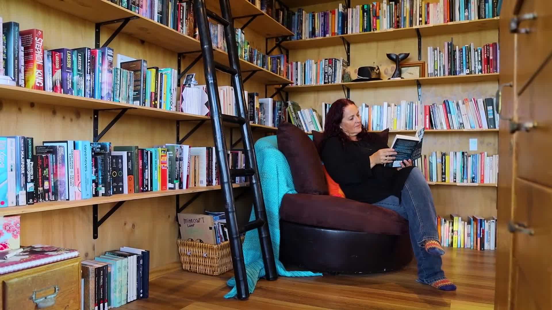 Solar panels powering the home