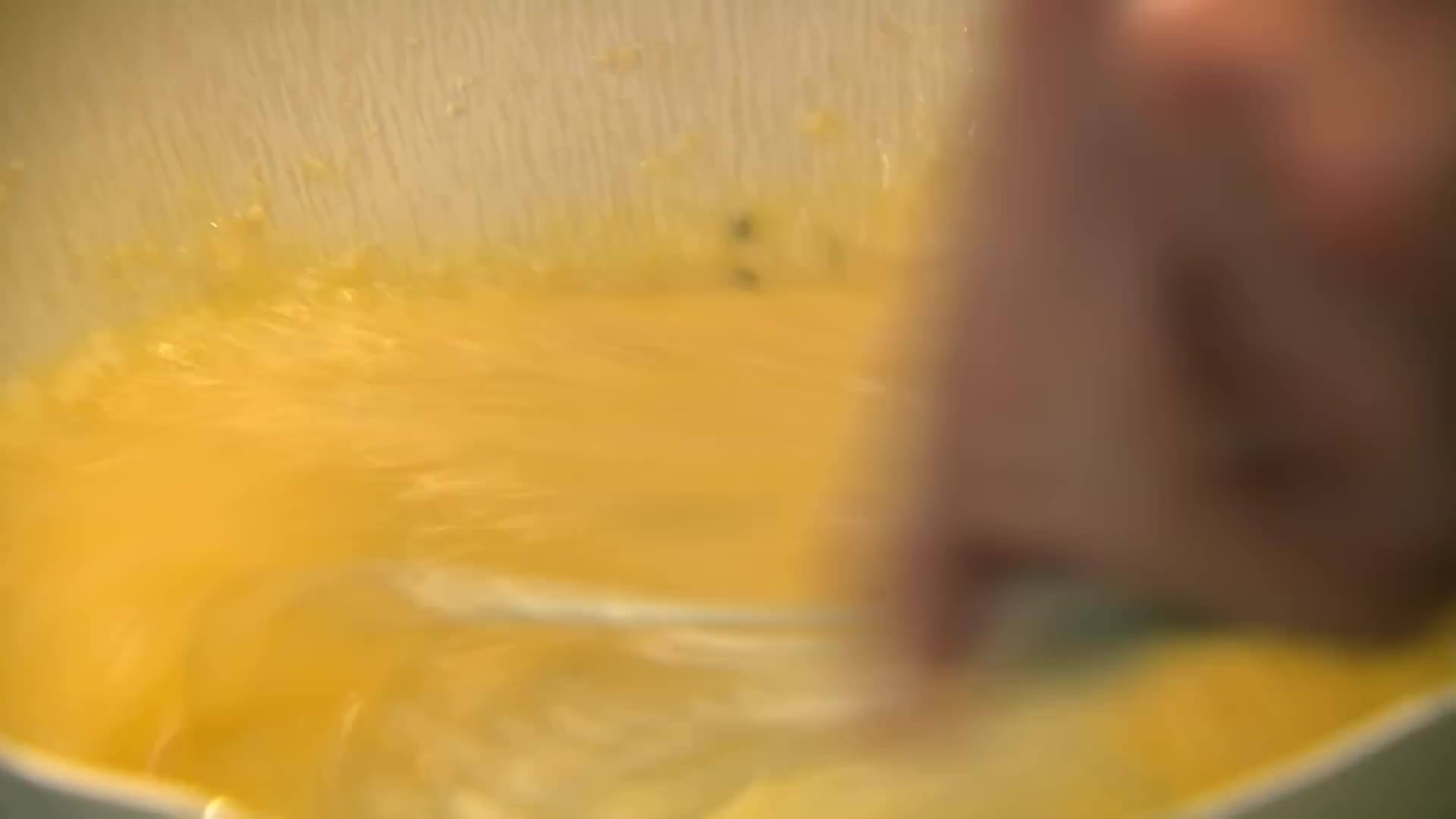 Eggs Benedict served on a plate