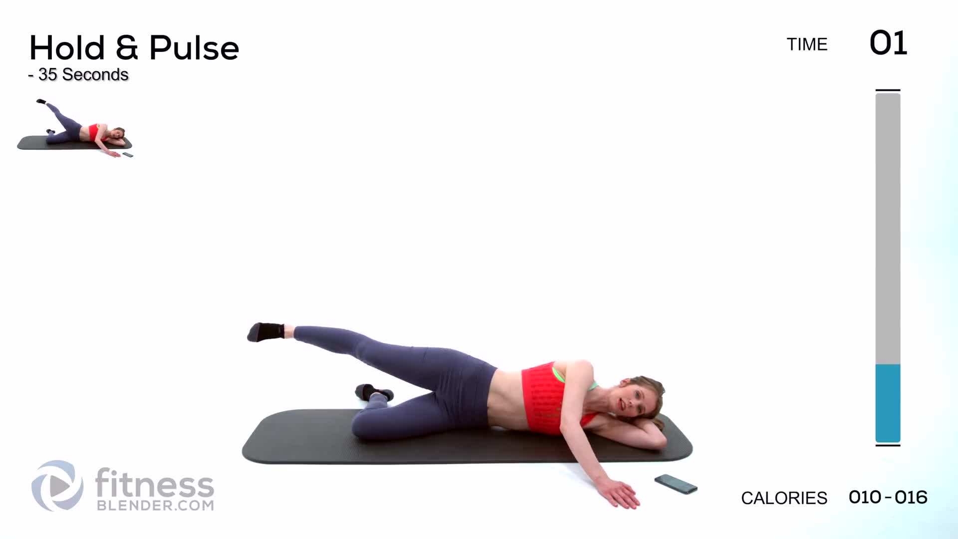 Pilates exercise for strong and defined core