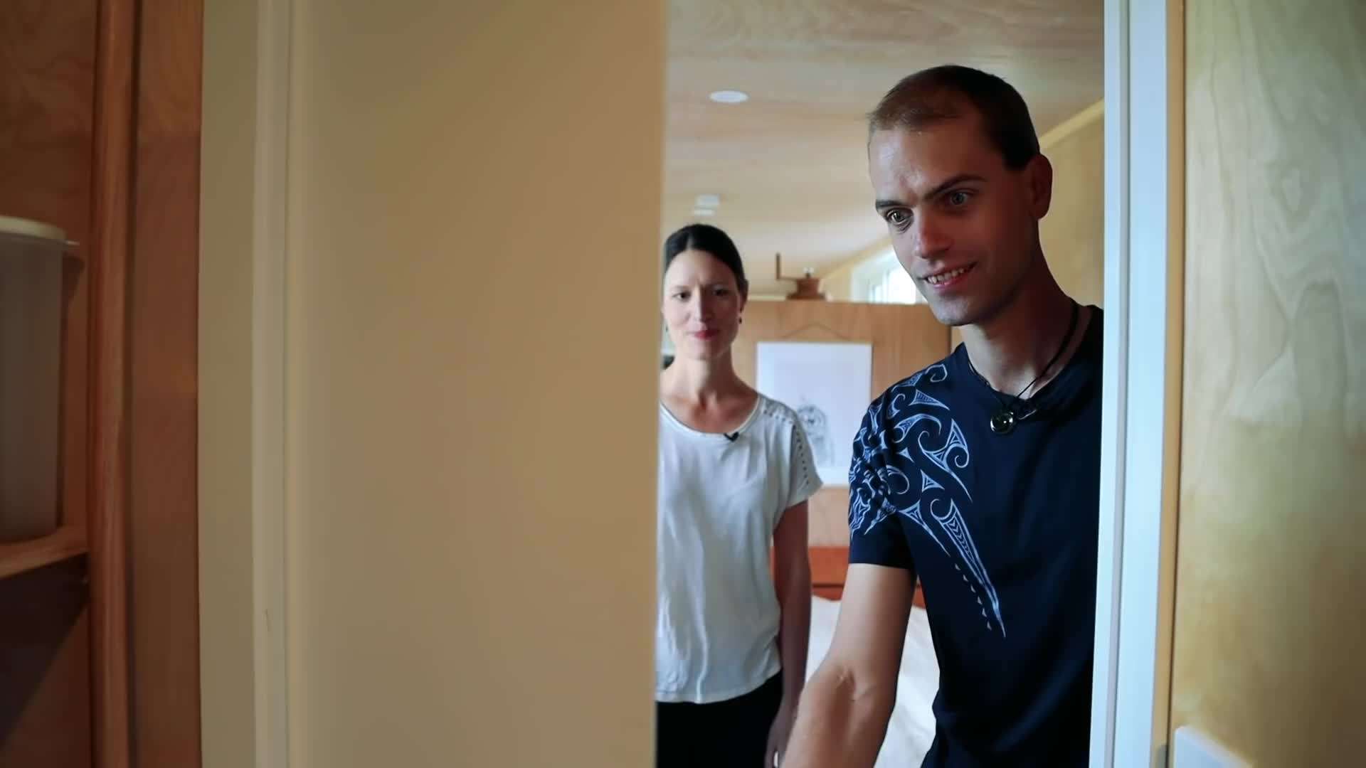 Electric car parked at the dedicated charging station powered by solar energy