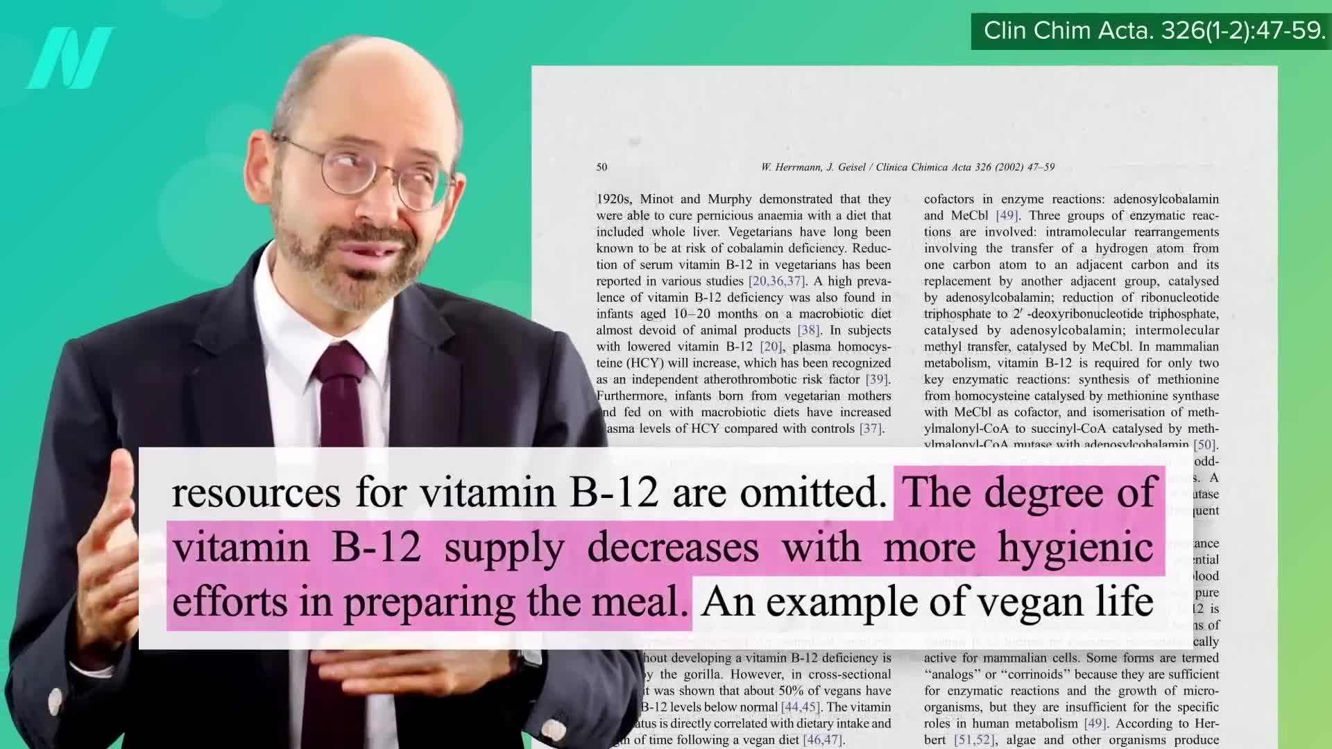 Image of a blood test being conducted to diagnose Vitamin B12 deficiency