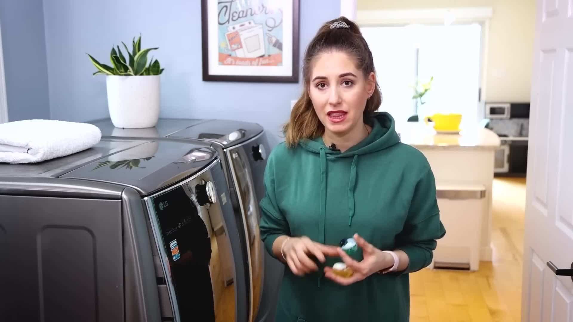 A clean and fresh-smelling laundry load using laundry pods