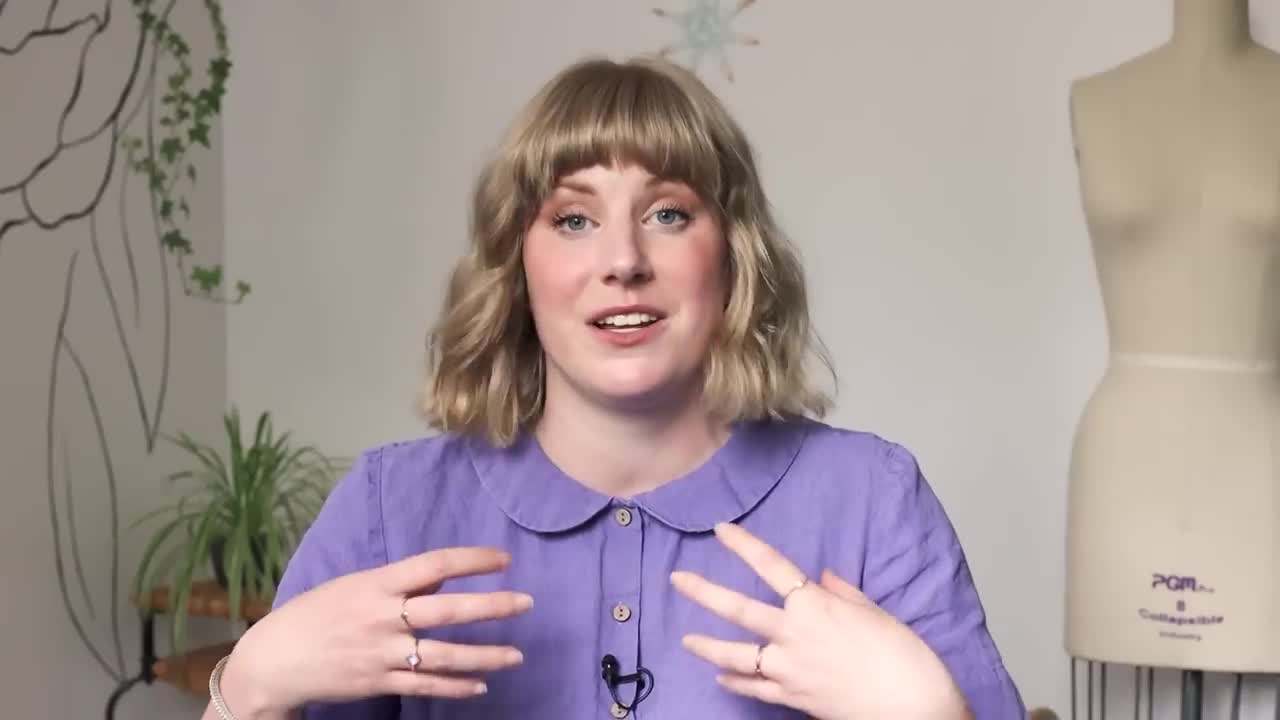 Individual experimenting with different color choices