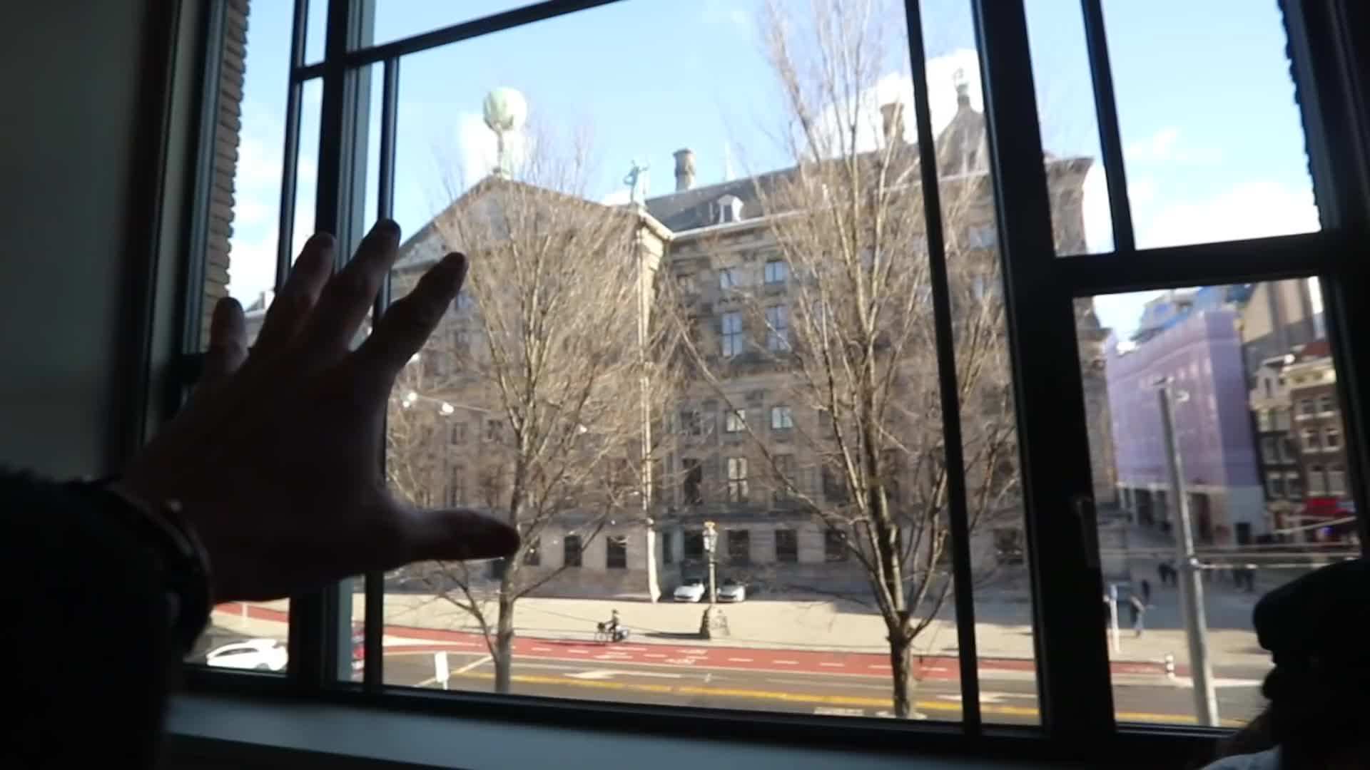 Luxurious hotels overlooking the canals