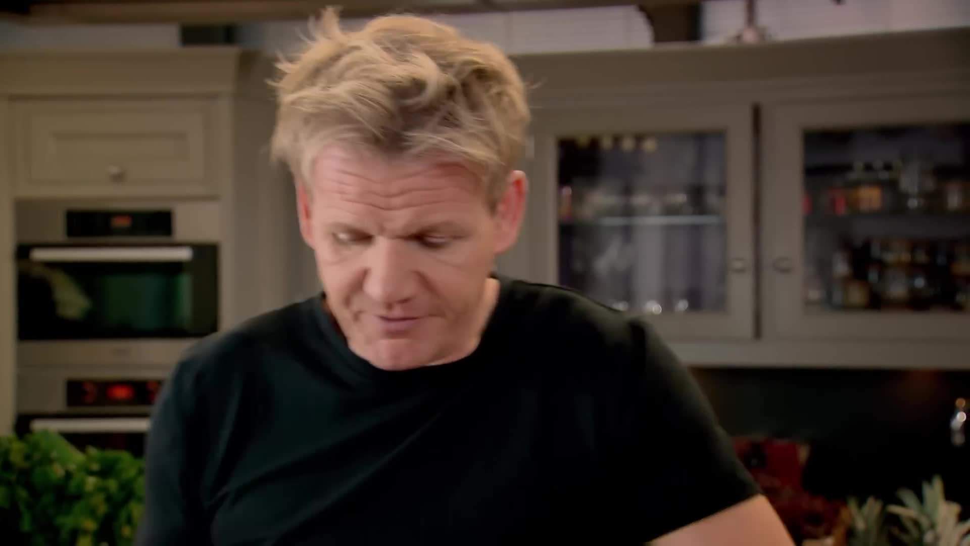 Close-up of a perfectly cooked fluffy pancake