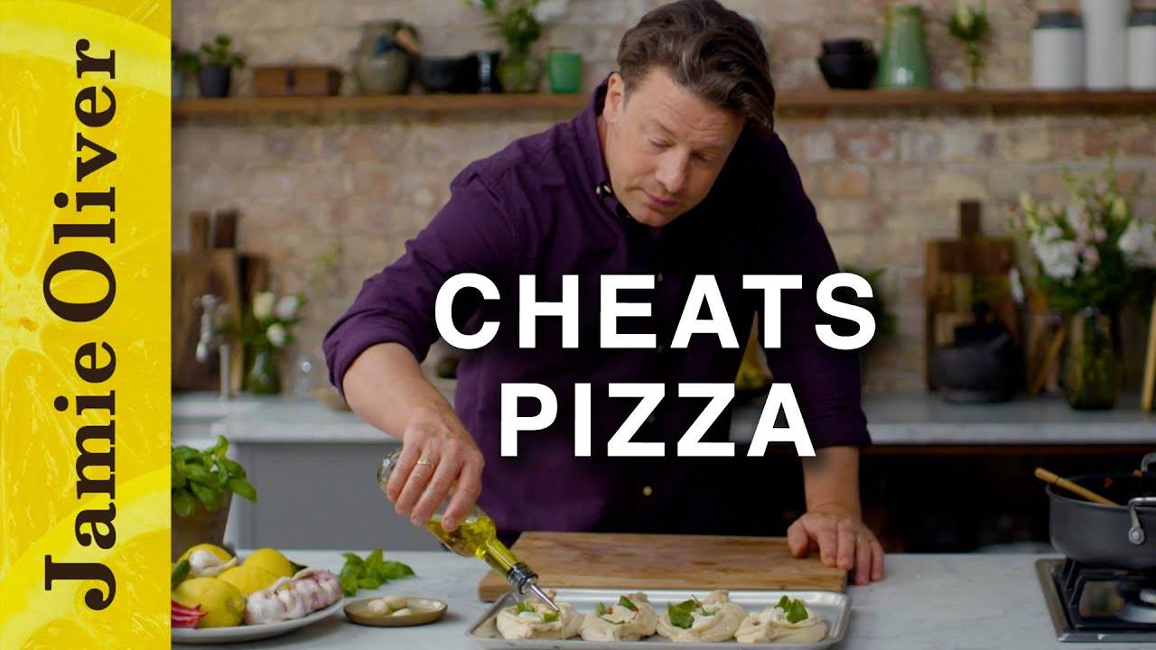 Cheat's Mushroom Pizza Recipe that's Simple and Delicious | Jamie Oliver