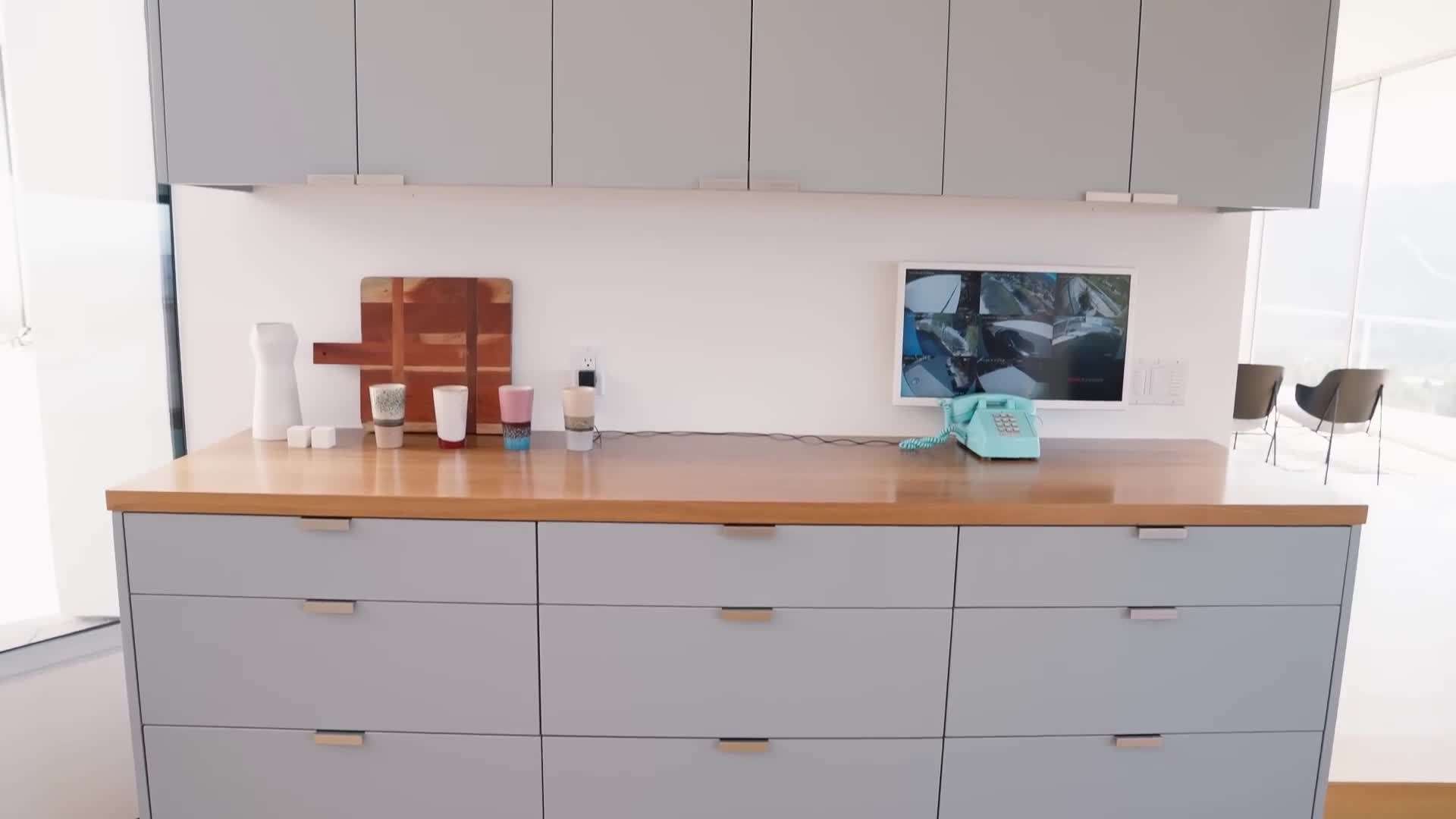 Open Floor Plan with Floor-to-Ceiling Windows