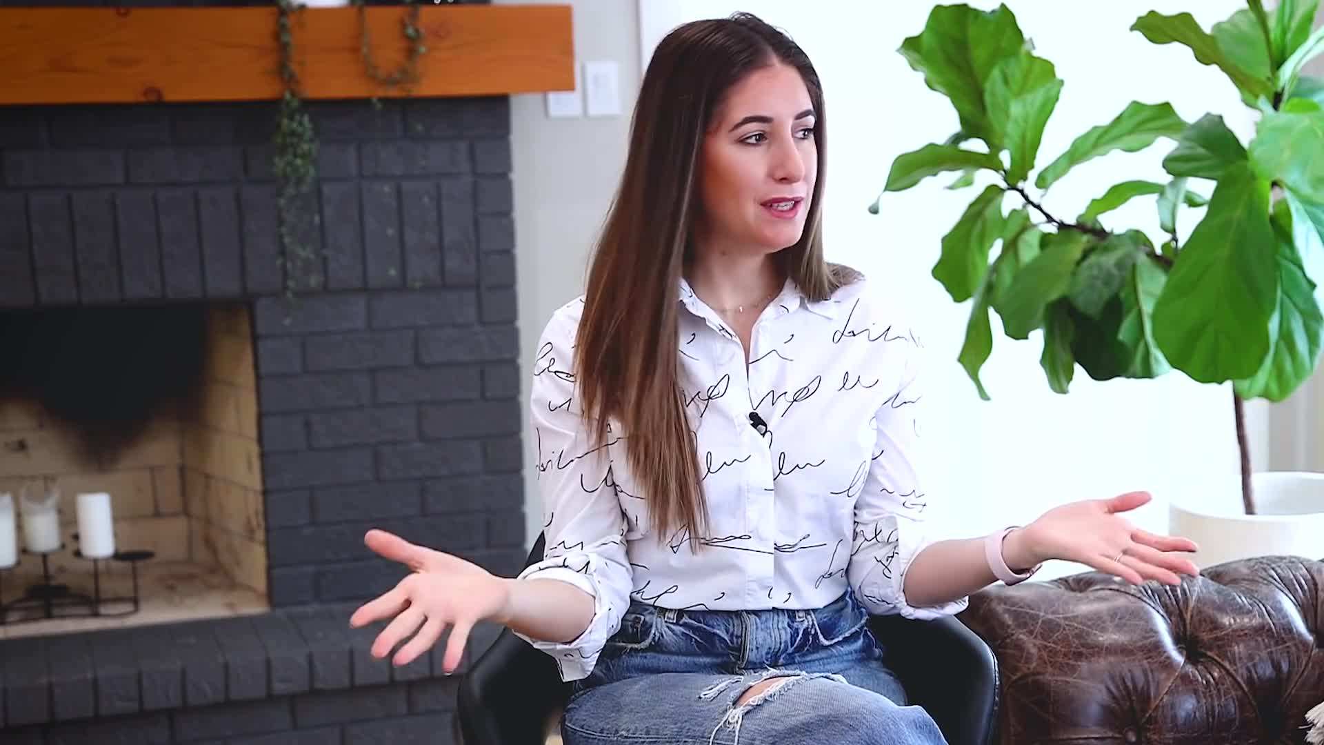 Labelled bins for sorting belongings