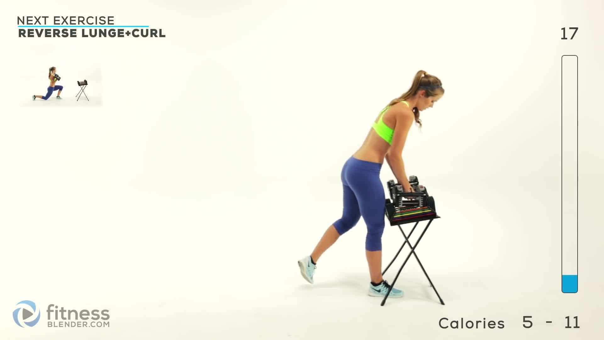 Effective calorie burn with dynamic strength training