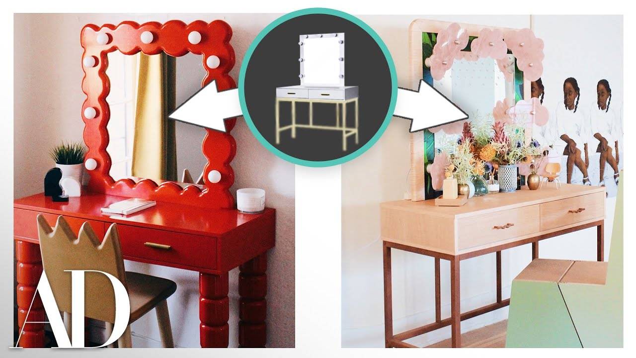 Two Designers Upgrade The Same Vanity: A Custom Crafted Transformation