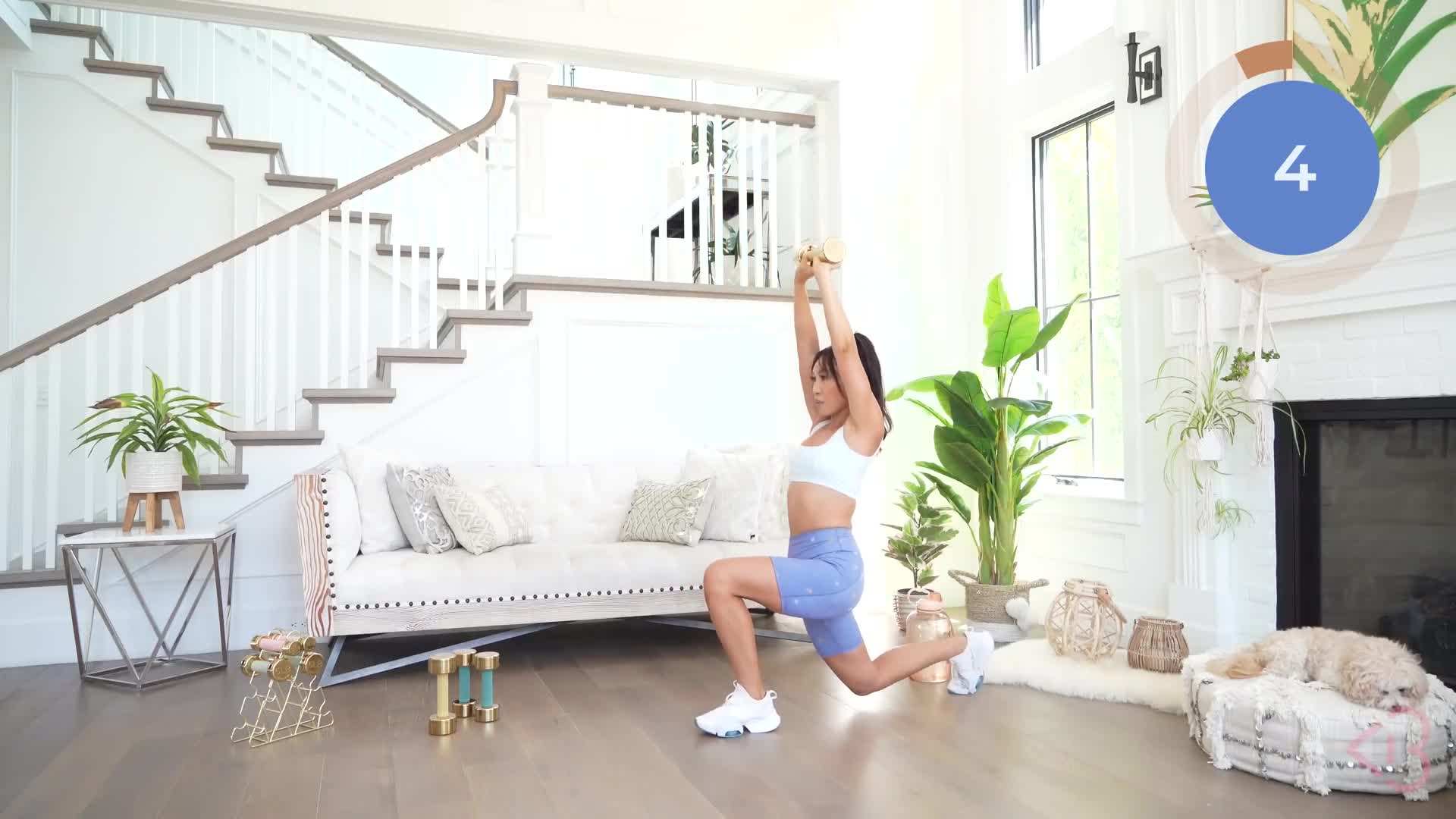 Incorporating weights for increased fat burning