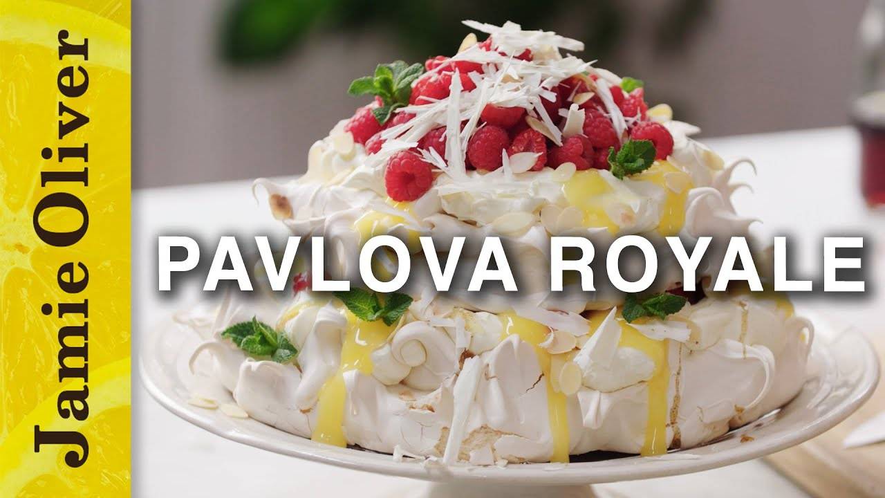 Whipping Up a Magnificent Pavlova Royale Fit for a King | Jamie Oliver
