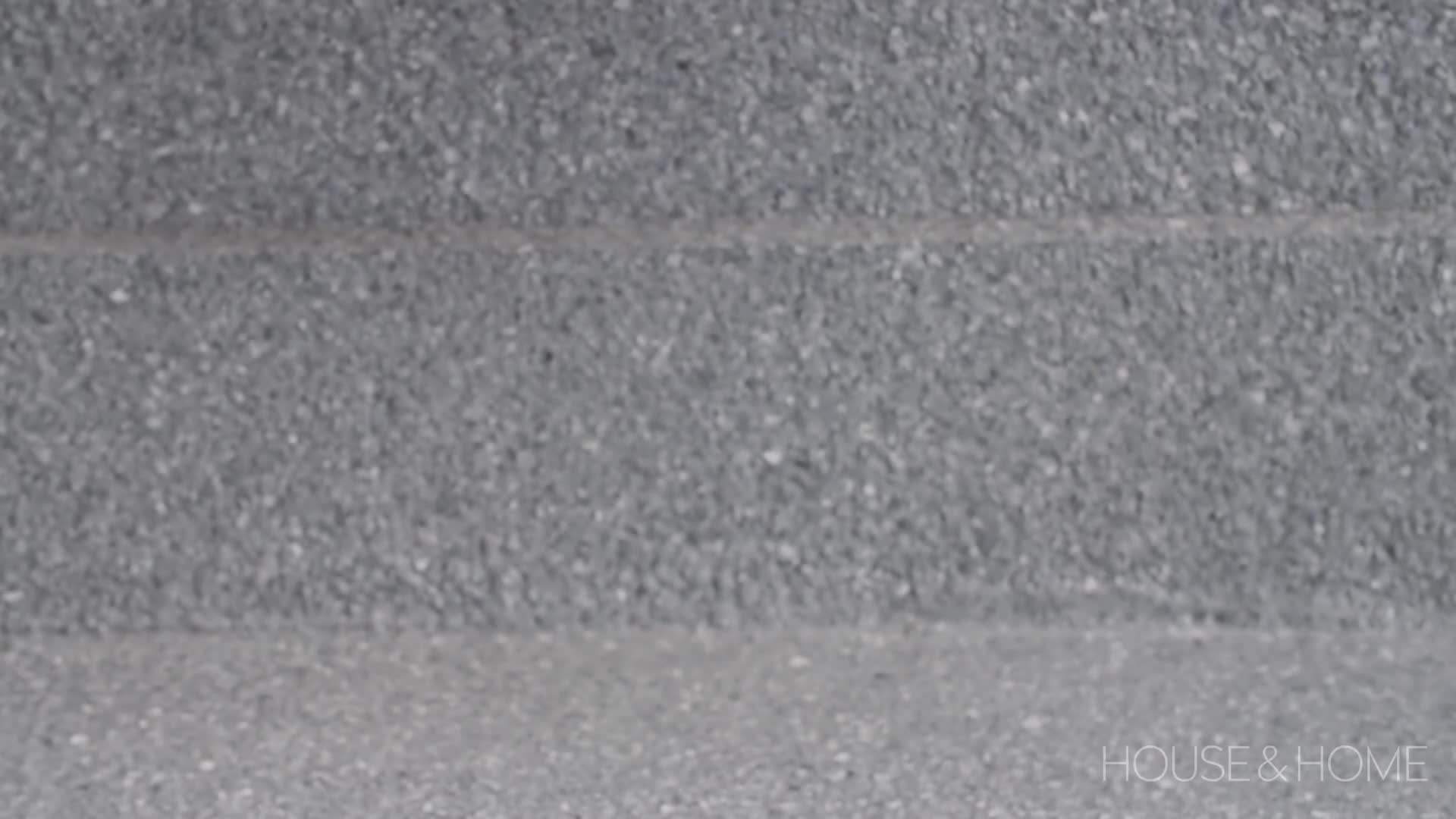 Before and after photos of a cluttered garage to showcase the impact of decluttering and cleaning