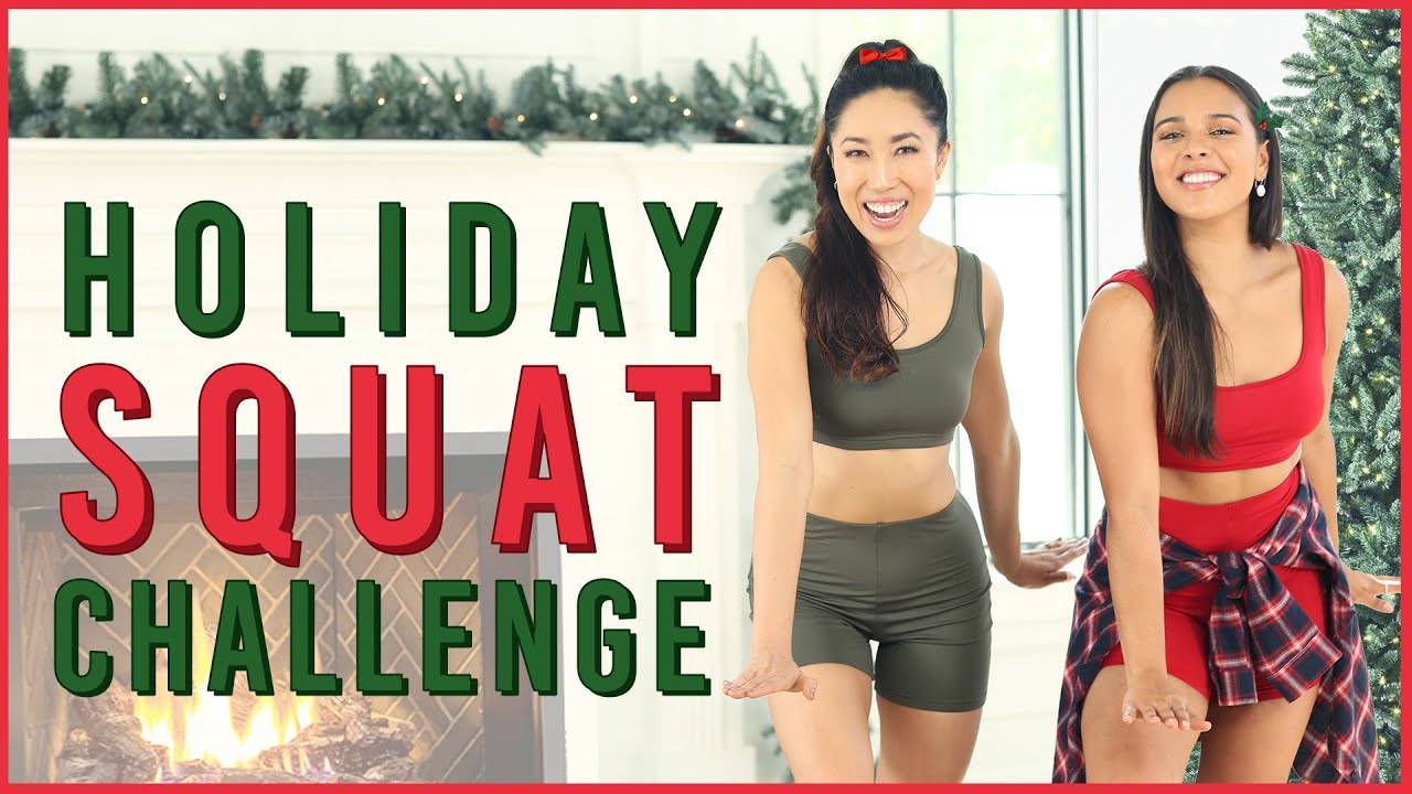 Your Holiday Squat Challenge | All I Want For Christmas Is You