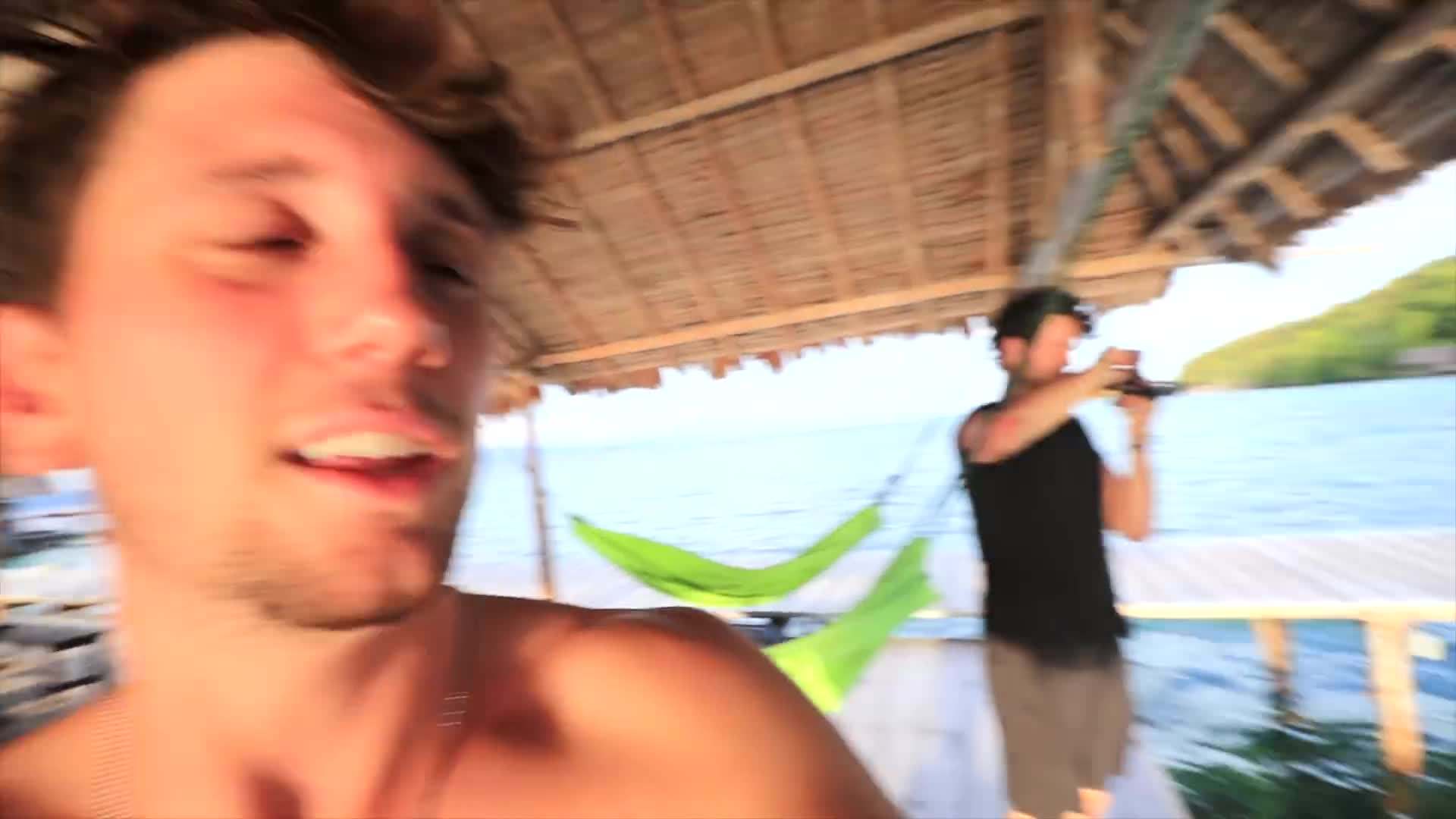Diver wearing a wetsuit and dive mask in Raja Ampat