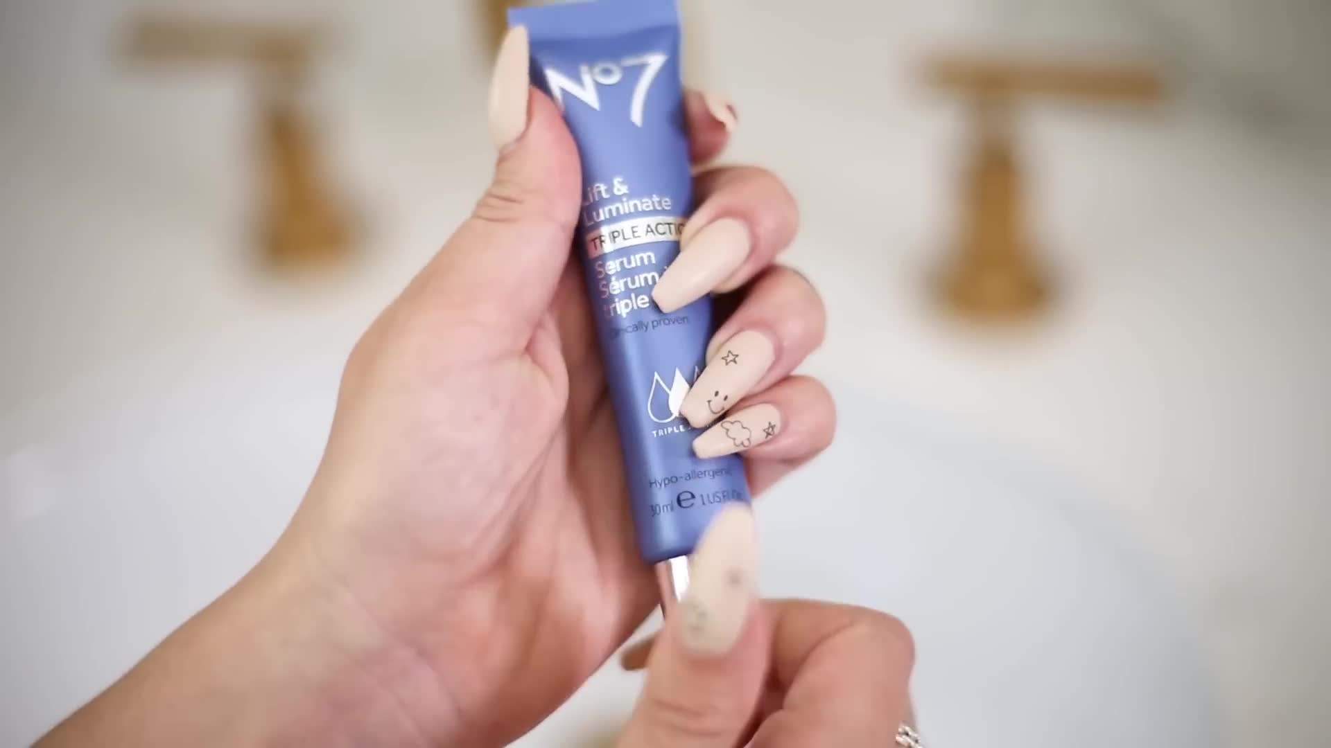 No7 Lift & Luminate Triple Action Serum - Firming and Brightening