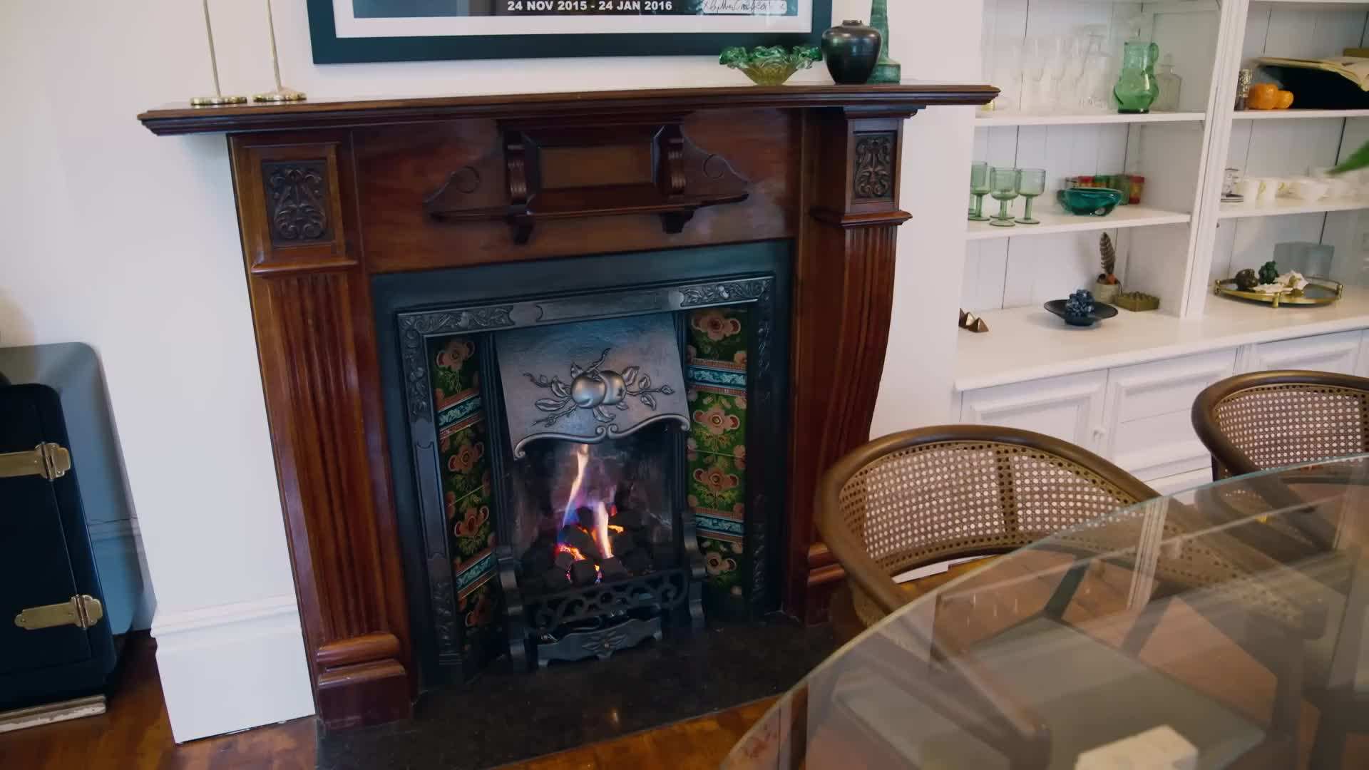 Vintage Stove in the Kitchen